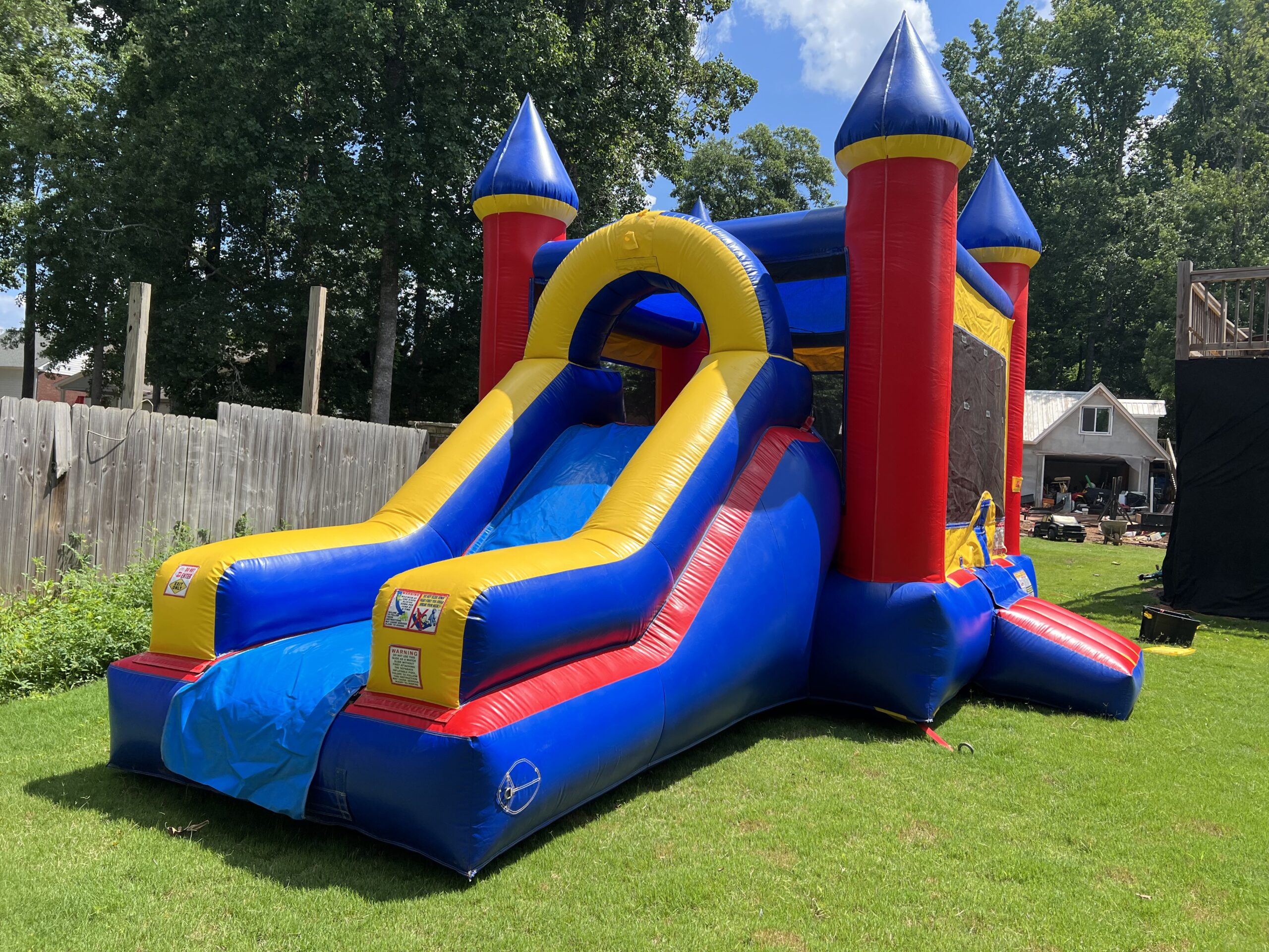 Bouncy slide combo