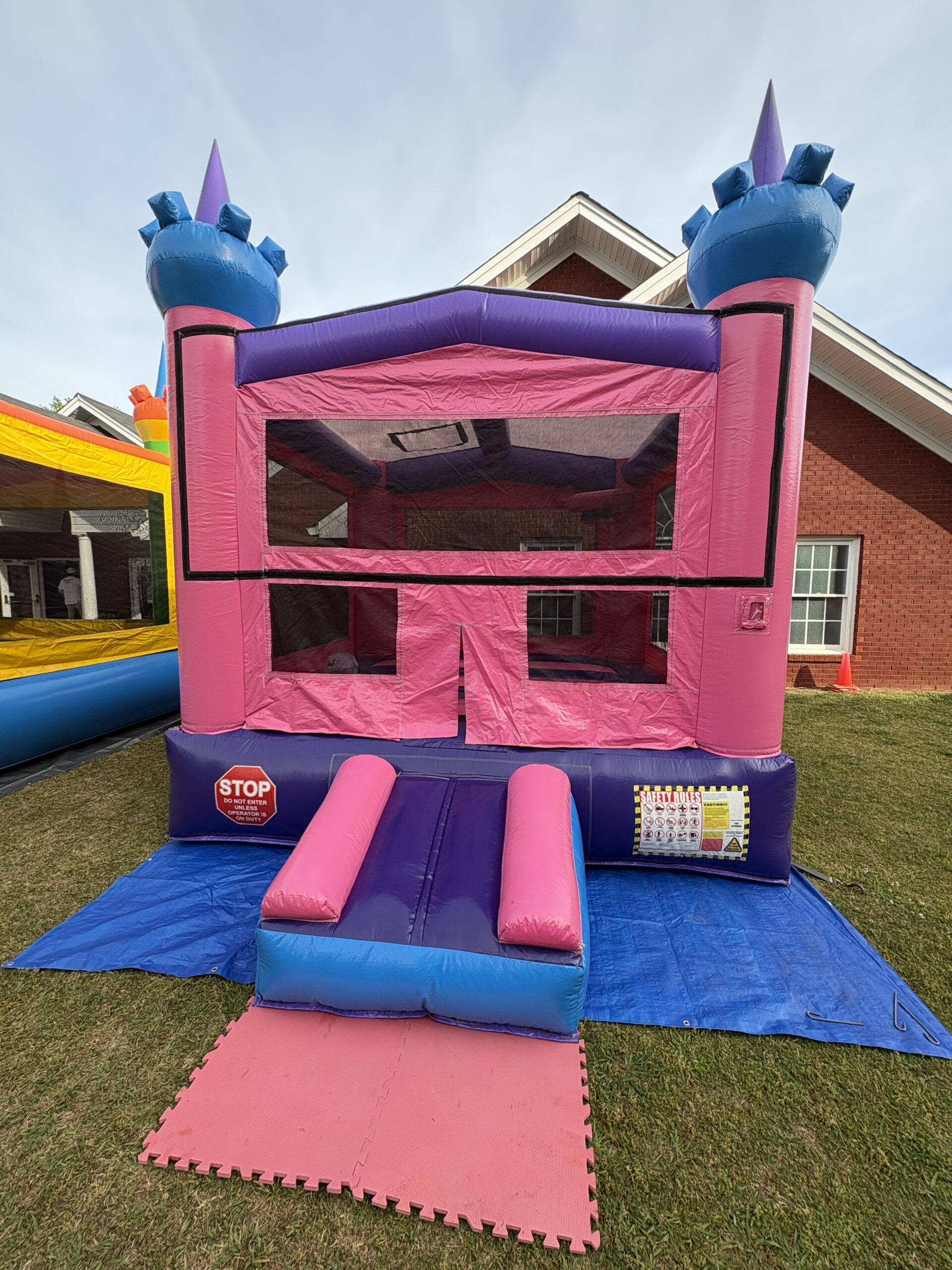 Pink princess castle